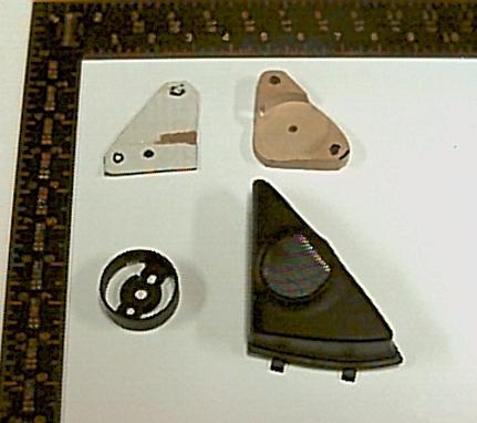 Tweeter mount components